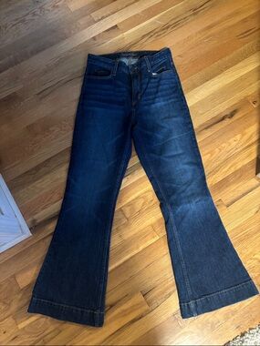 Kimes Ranch Dark Blue Wide Leg Jeans
